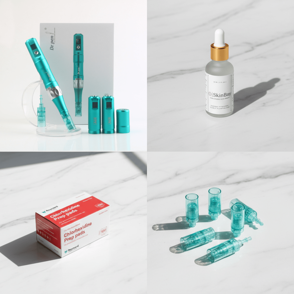 A6S Microneedling Pen Starter Bundle - SkinBay
