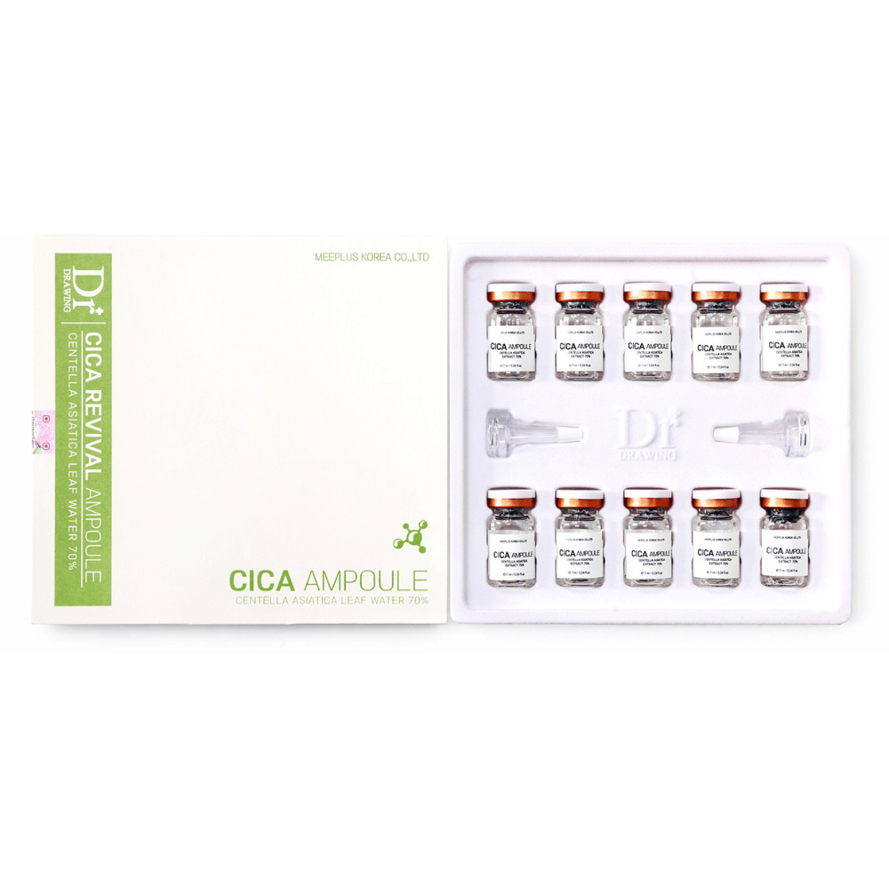 
                  
                    Dr. Drawing Cica Revival Ampoule 7ml x 10 - SkinBay
                  
                