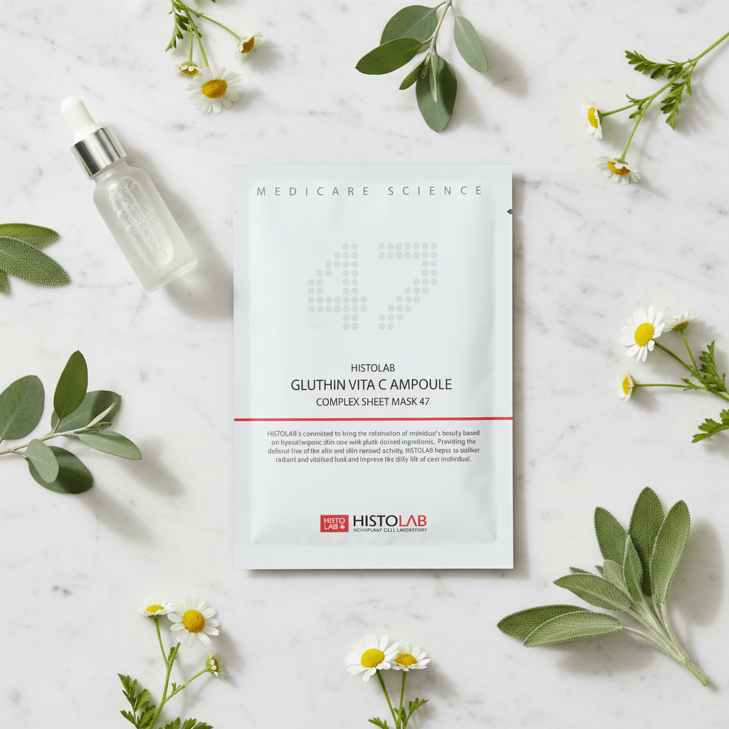 Histolab Gluthin Vita C Ampoule Complex Sheet Mask - SkinBay