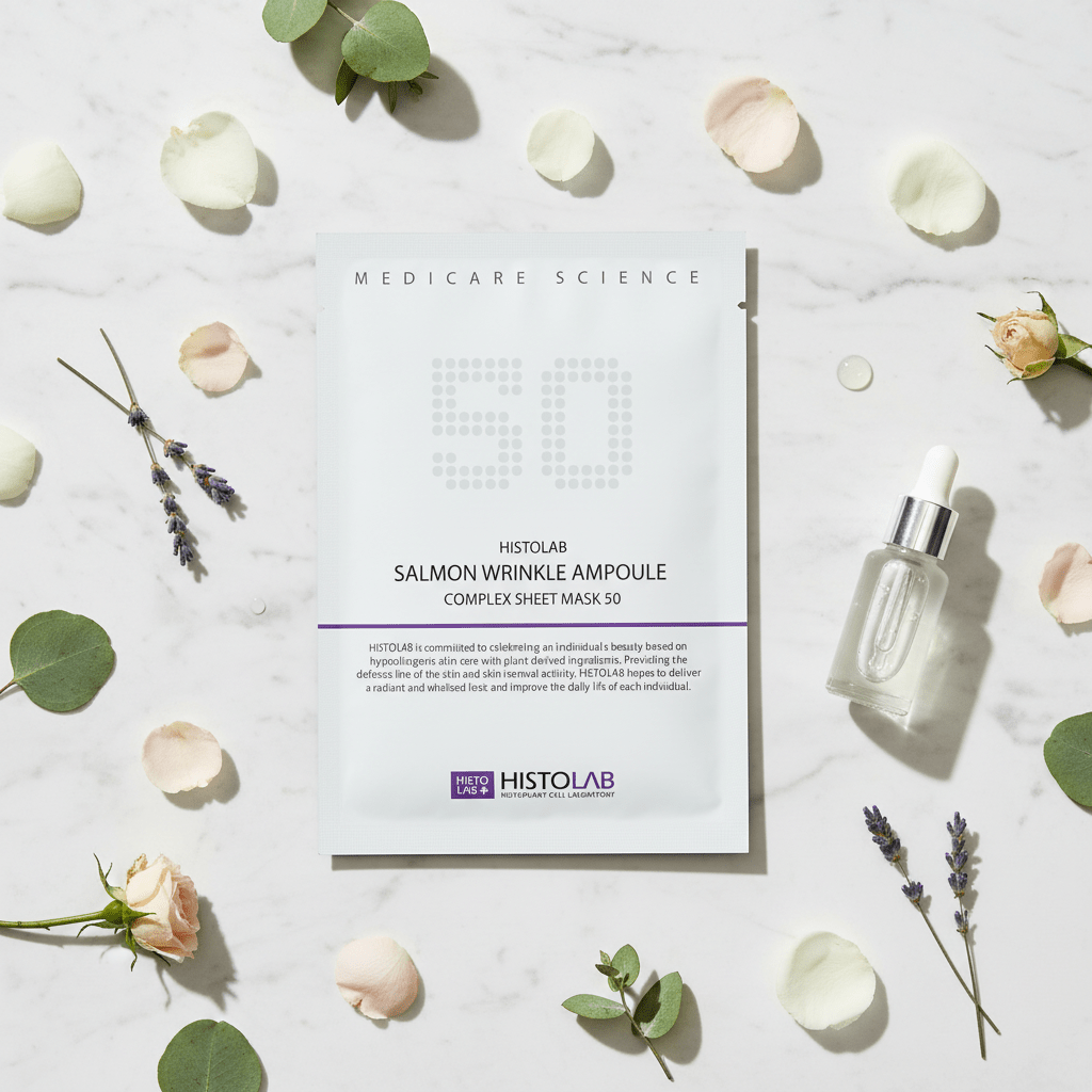 
                  
                    Histolab Salmon Wrinkle Ampoule Complex Sheet Mask - SkinBay
                  
                
