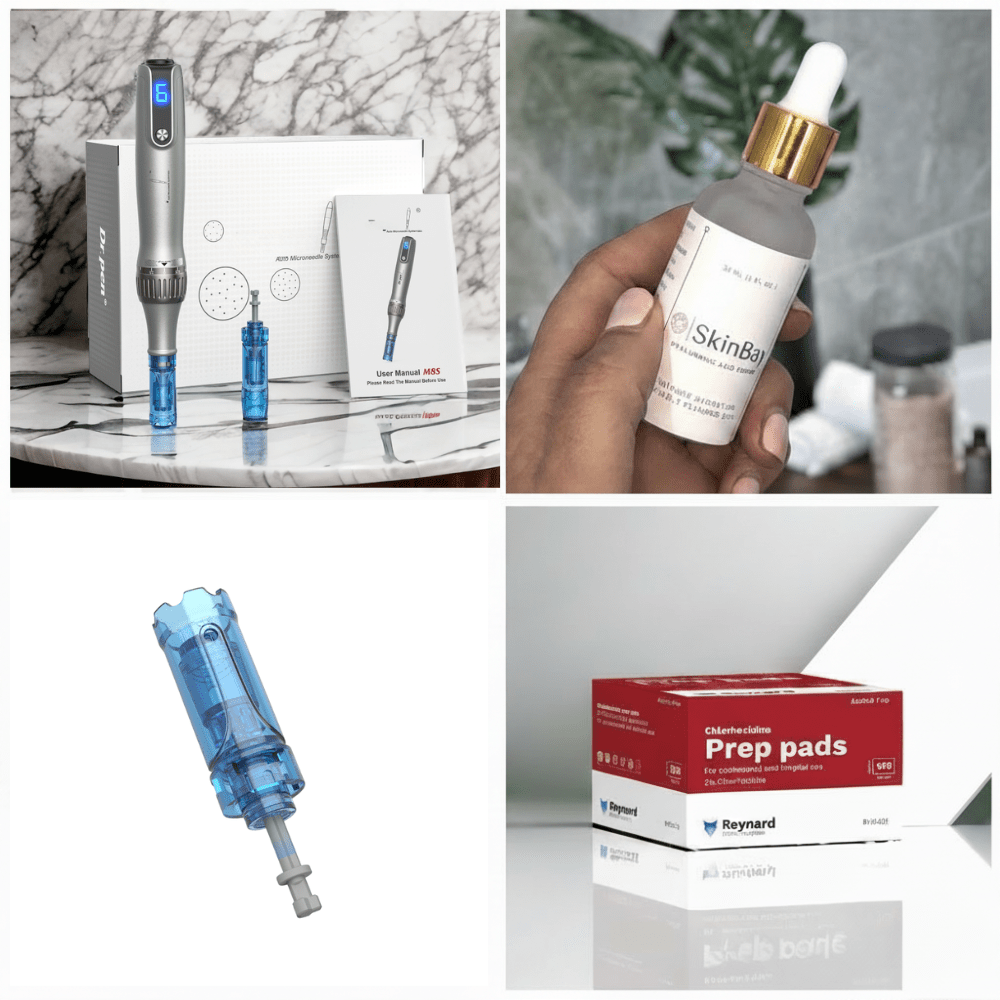 M8S Microneedling Pen Starter Bundle - SkinBay