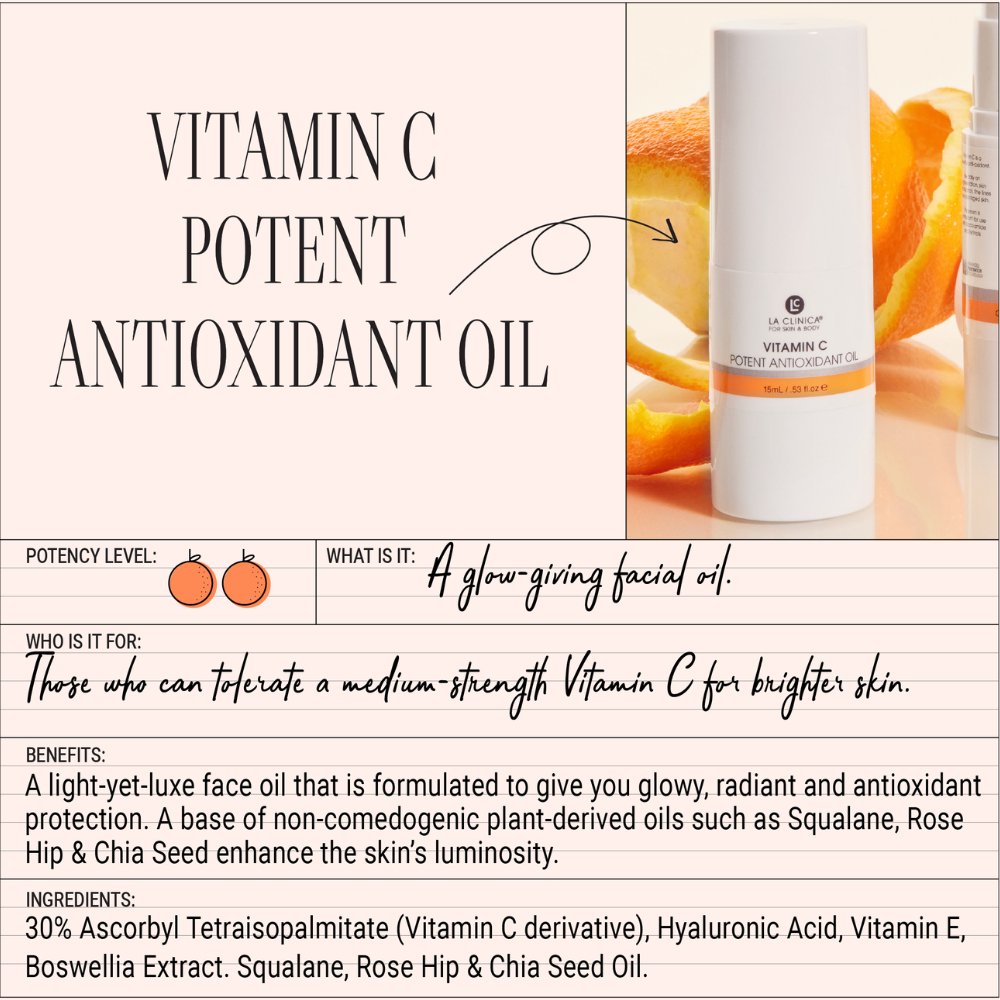 
                  
                    Vitamin C Potent Antioxidant Oil 15mL - SkinBay
                  
                