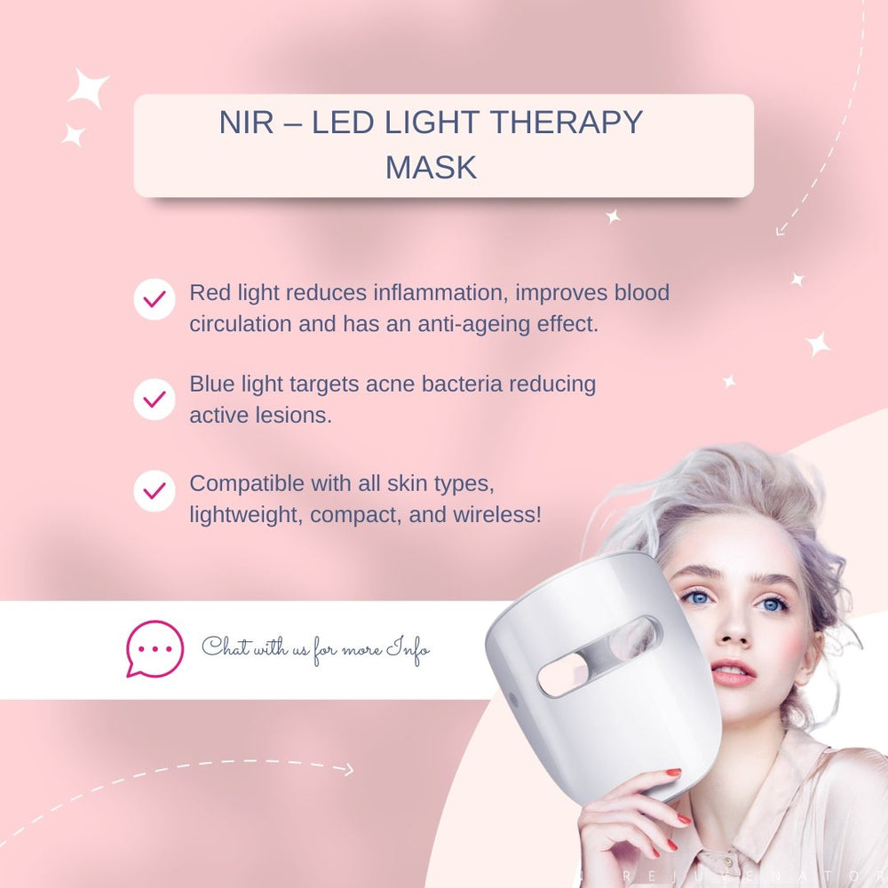 
                  
                    Near-Infrared LED Mask (Wireless) - SkinBay
                  
                